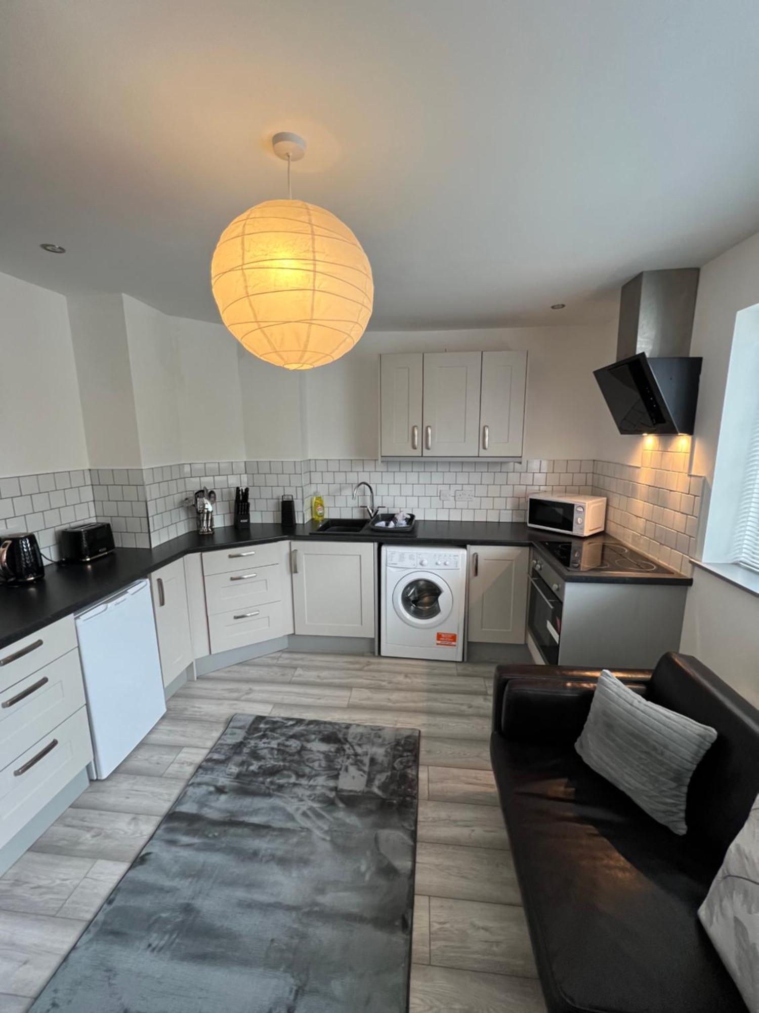 Cosy Modern Apartment Warrington Dış mekan fotoğraf